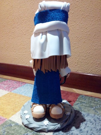 Los zapatos con taconcitos.